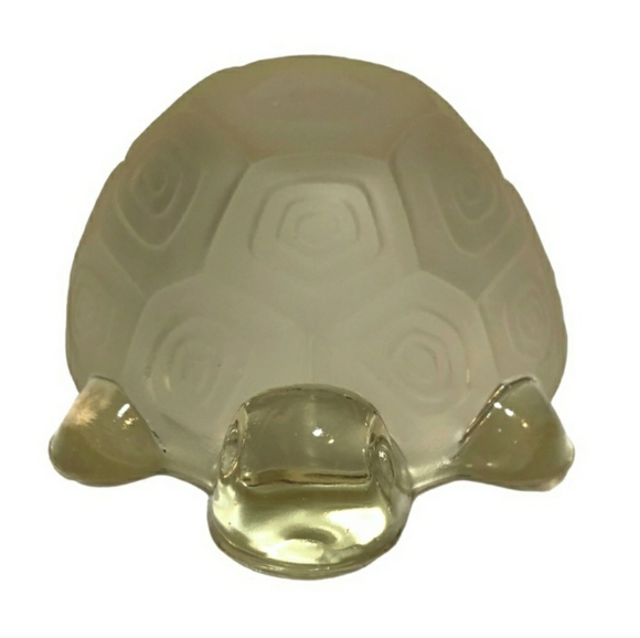 Vintage Art Glass Turtle Tortoise Bowl FigurineVintage EUC! - Picture 9 of 9